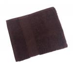 Махровое гладкокрашенное полотенце 40*70 см 460 г/м2 (Горький шоколад)