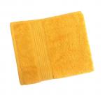 Махровое гладкокрашенное полотенце 70*140 см 460 г/м2 (Ярко-желтый)