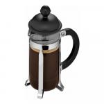 Кофейник с прессом Caffetiera 0.35 л. чёрный