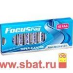Элемент питания Focusray SUPER ALKALINE LR03/286 BOX10