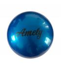 Мяч для художественной гимнастики AGB-101, 15 см, синий