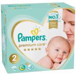 PAMPERS Подгузники Premium Care New Baby (4-8 кг) Мега Упаковка 160