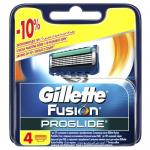 GILLETTE FUSION ProGlide Сменные кассеты для бритья 4 шт.