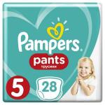PAMPERS Подгузники-трусики Pants для мальчиков и девочек Junior (12-17 кг) Упаковка 28