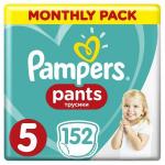 PAMPERS Подгузники-трусики Pants для мальчиков и девочек Junior (12-17 кг) Упаковка 152