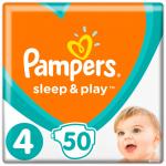 PAMPERS Подгузники Sleep & Play Maxi (9-14 кг) Упаковка 50