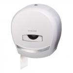 Диспенсер для туалетной бумаги ЛАЙМА PROFESSIONAL (Система T2), малый, белый, ABS пластик, 601427