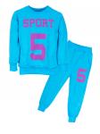 Комплекты для девочек "Sport turquoise"