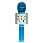 Беспроводной караоке микрофон WS-858 Голубой
