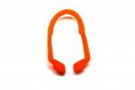 шнурок для очков-резинка детский (20 см) оранжевый