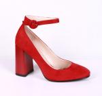 19002-02-5А красный (Т/Иск.кожа) Туфли женские8п