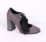 19002-06-10А серый (Т/Иск.кожа) Туфли женские