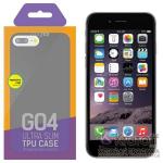 Накладка dotfes G04 Ultra Slim TPU Case для iPhone 6 Plus/6s Plus (trans-black)