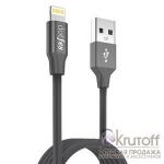 USB кабель Dotfes A01F Lightning MFI (1m) tarnish