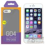 Накладка dotfes G04 Ultra Slim TPU Case для iPhone 6/6s (trans-black)