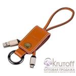 USB кабель micro Remax Western RC-034m (0.3m) brown в подарочной упаковке
