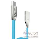 USB кабель micro dotfes A04M (1 m) blue