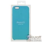 Чехол Apple Leather Case для iPhone 6/6s (light blue)
