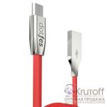 USB кабель micro dotfes A04M (1 m) red
