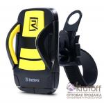 Держатель в автомобиль Remax RM-C08 универсальный с креплением на руль (black+yellow)