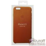 Чехол Apple Leather Case для iPhone 6/6s (brown)
