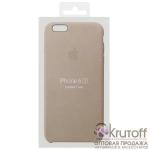Чехол Apple Leather Case для iPhone 6/6s (grey)