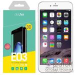 Стекло защитное 3D dotfes E03 для iPhone 6 Plus/6S Plus white