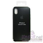Чехол Apple Silicone Case для iPhone X (black) 23
