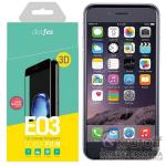 Стекло защитное 3D dotfes E03 для iPhone 6/6S black