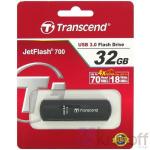 USB 3.0 флеш-диск 32GB Transcend JetFlash 700 черный