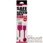 USB кабель Remax Light (RC-006i) для iPhone 6/6 Plus (2 m) pink