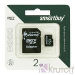 MicroSD 2GB + SD адаптер