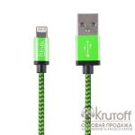 USB кабель Ubik UL03 Lightning Cord 2A (1,2 m) green