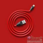 USB кабель Remax Aliens (RC-030i) для iPhone 6/6 Plus (1 m) red-black