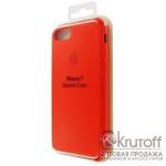 Чехол Apple Silicone Case для iPhone 7/8 (orange) 2