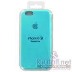 Чехол Apple Silicone Case для iPhone 6/6s (sea blue) 16
