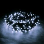 VEGAS   Электрогирлянда "Нить" 100 холодных LED ламп, контроллер 8 режимов, зеленый провод, 10 м, 220 v /20