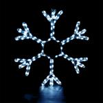 VEGAS   24V Фигура светодиодная "Снежинка" 120 холодных LED ламп, прозрачный провод 0,29 м, D 56 см /4
