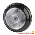 ЭРА фонарь кемпинговый L40 (3xR03) 9св/д черный/пластик, самокл. поверxность, 2 режима, поворот. BL