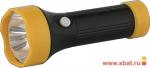 Фонарь Ultraflash ручной "эконом" 5002-TH (3xR03) 4св/д 0.7W (20lm), черный +желт./пластик, BL