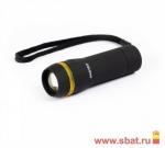 Фонарь Smartbuy ручной SBF-306-3AAA (3xR03) 1св/д 3W (100lm), черный/пластик, фокусировка, zoom