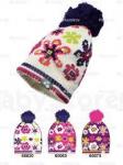 Kids' knitted hat FLORAL