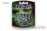 Кассеты TG-II Plus 5 шт.  со смазывающей полоской  (совместимы с Gillette Slalom Plus, Schick Ultrex)