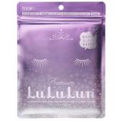 LuLuLun маска для лица увлажняющая и восстанавливающая «Лаванда с о.Хоккайдо» Face Mask Lavender 7 130 г