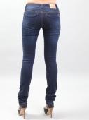 221284 джинсы женские 19202, Blue denim SY711X str., w. garment