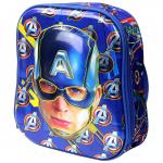 Рюкзак дошкольный каркасный для мальчика "Капитан Америка"