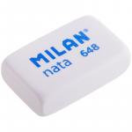 Ластик Milan "Nata 648", прямоугольный, пластик, 31*13*9 мм, CPM648N