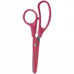 Ножницы детские Milan Basic Colours 13,4 см, эргономичные ручки, красные, 1412081029