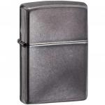 Зажигалка ZIPPO Classic с покрытием Gray Dusk , латунь/сталь, серая, матовая, 36x12x56 мм