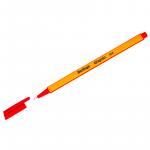Ручка капиллярная Berlingo Rapido красная, 0,4 мм, трехгранная, CK_40102
